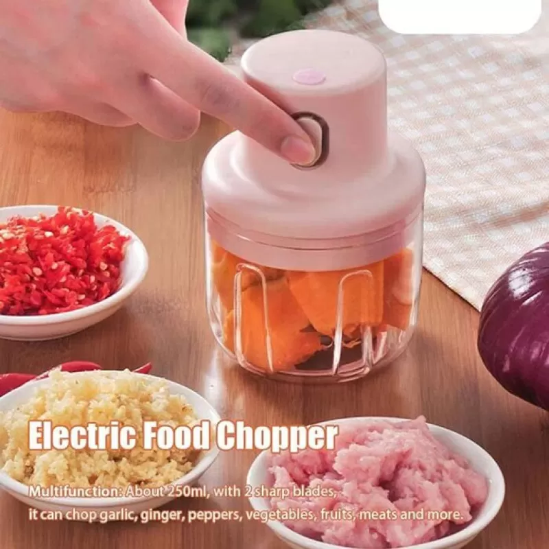 Single Bowl Electric Mini Food Chopper – 100ml Mini Food Processor