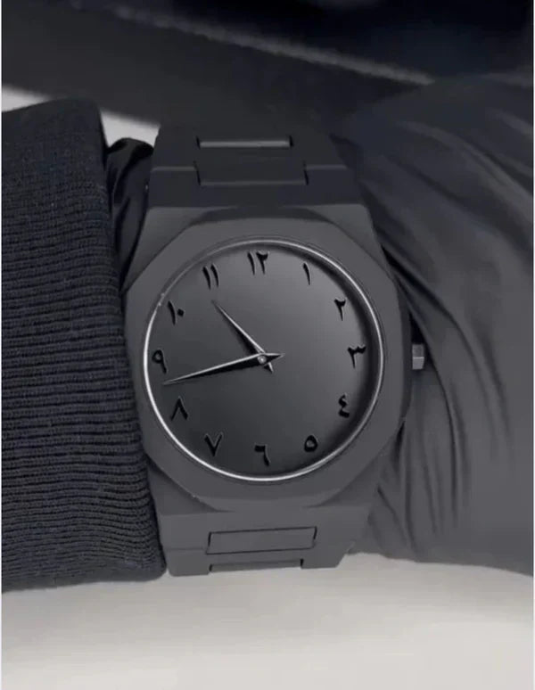 Elegant Minimalist Aura Watch with Eastern Arabic Numerals – Lightweight Premium Design for Men & Boys