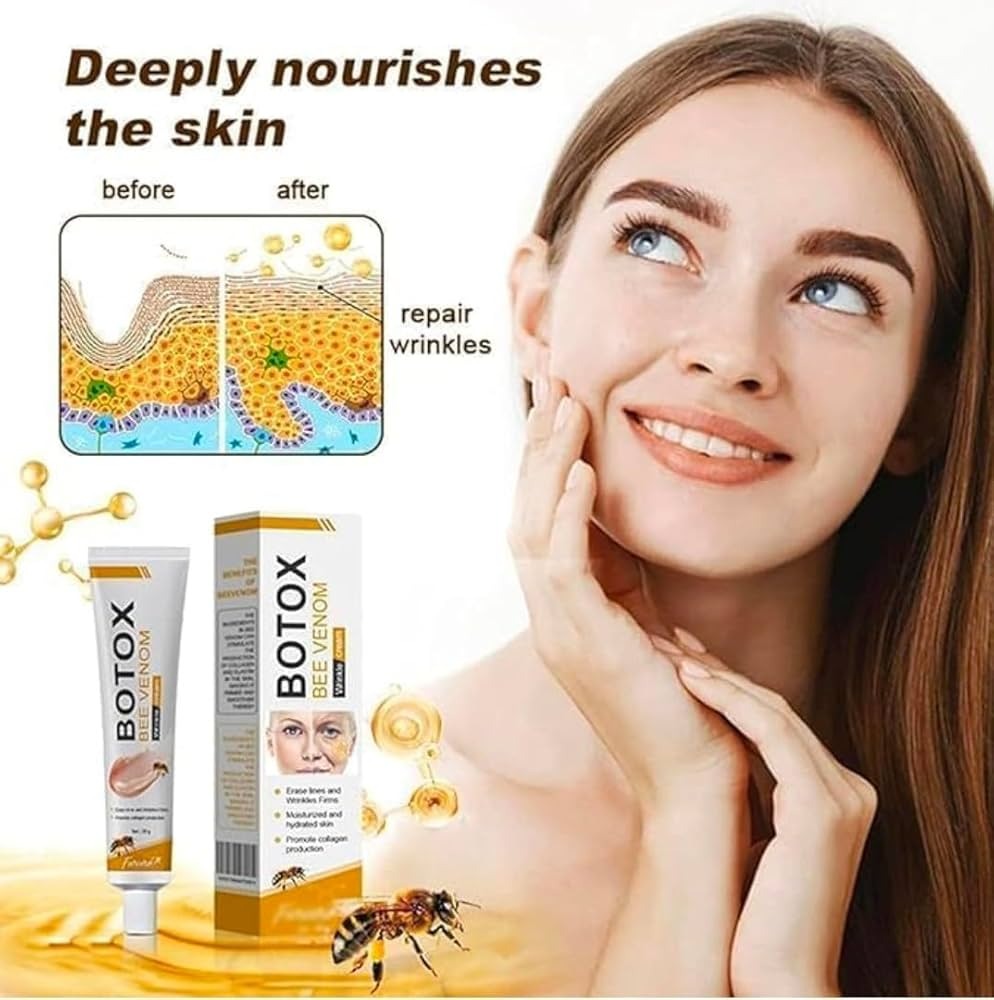 Botox Bee Venom Wrinkle Cream – Anti-Aging Collagen Moisturizer