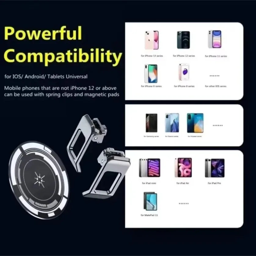 MEMO CX07 Magnetic Clip-On Cooling Fan – Silent Portable Phone Cooler