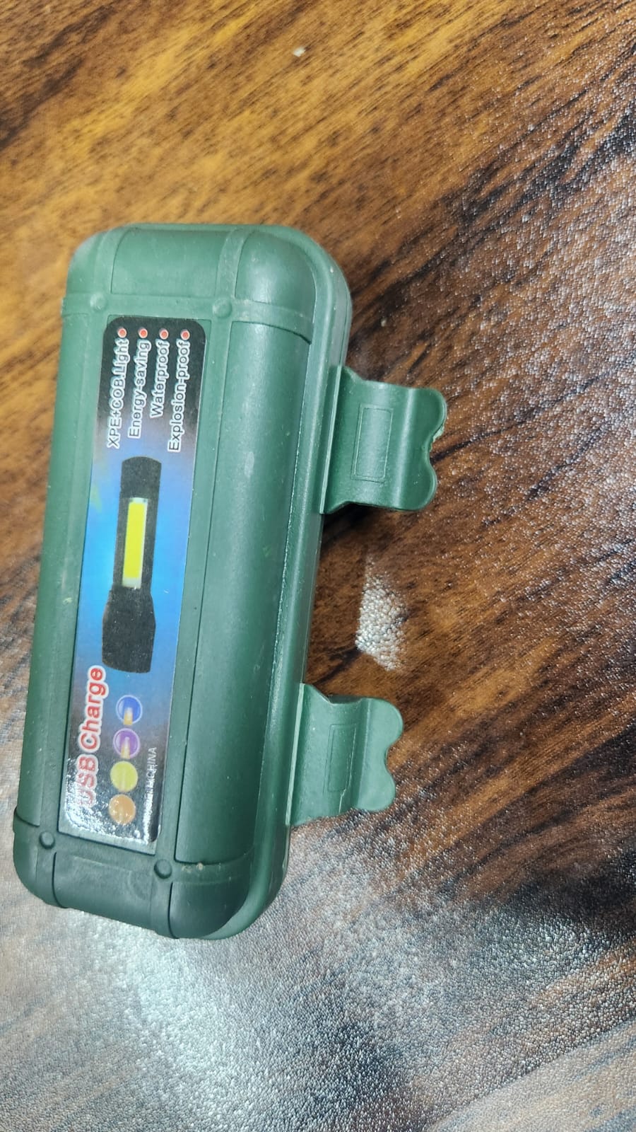 Portable LED Flashlight – Mini Rechargeable Torch with Side Light