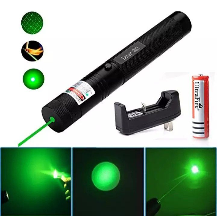 Special Edition 303 Green Laser Pointer – Adjustable Focus, 5km Range