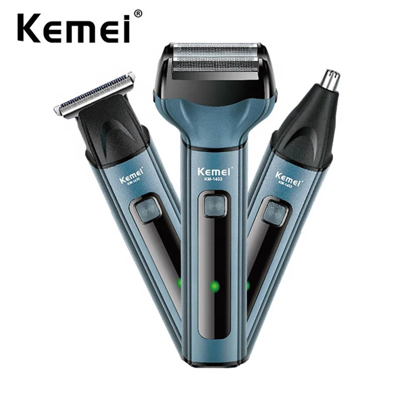 3-in-1 Rechargeable Shaving Machine – Hair Clipper, Beard Trimmer for Men
