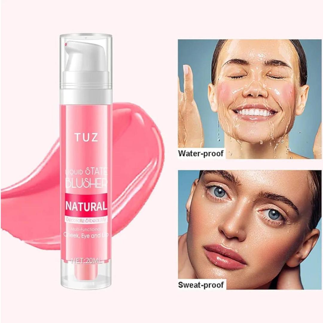Tuz Long Lasting Liquid Blush Shade 1 – Natural Tint & Smooth Blend