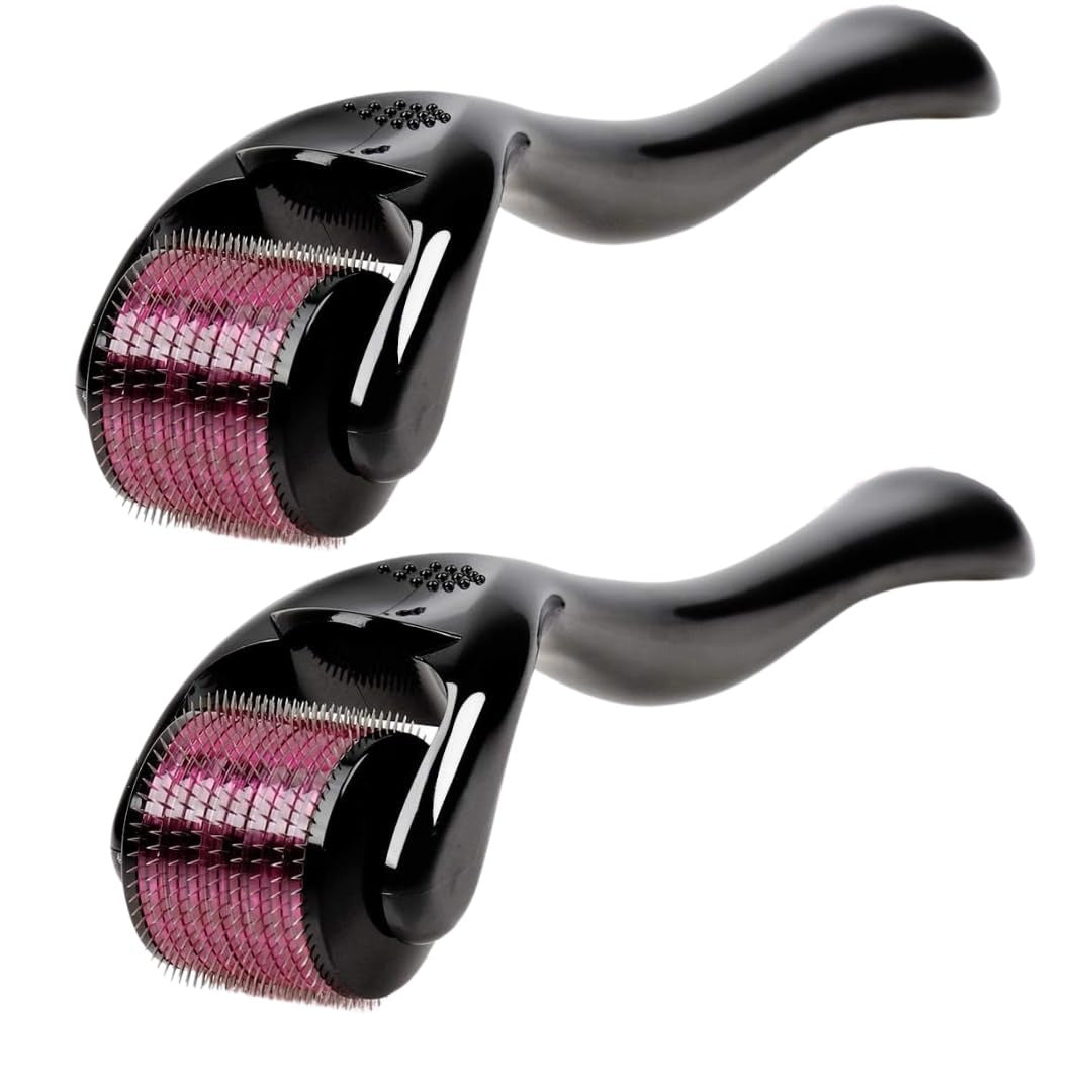 Derma Roller 0.5mm – 540 Micro Needles | Professional Microneedling for Face, Beard & Hair Growth