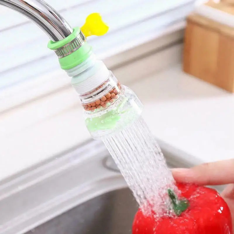 360° Rotatable Kitchen Faucet Water Filter – Adjustable Tap Nozzle
