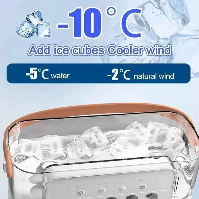 Mini Portable Air Conditioner & Fan – Personal Room & Office Cooler