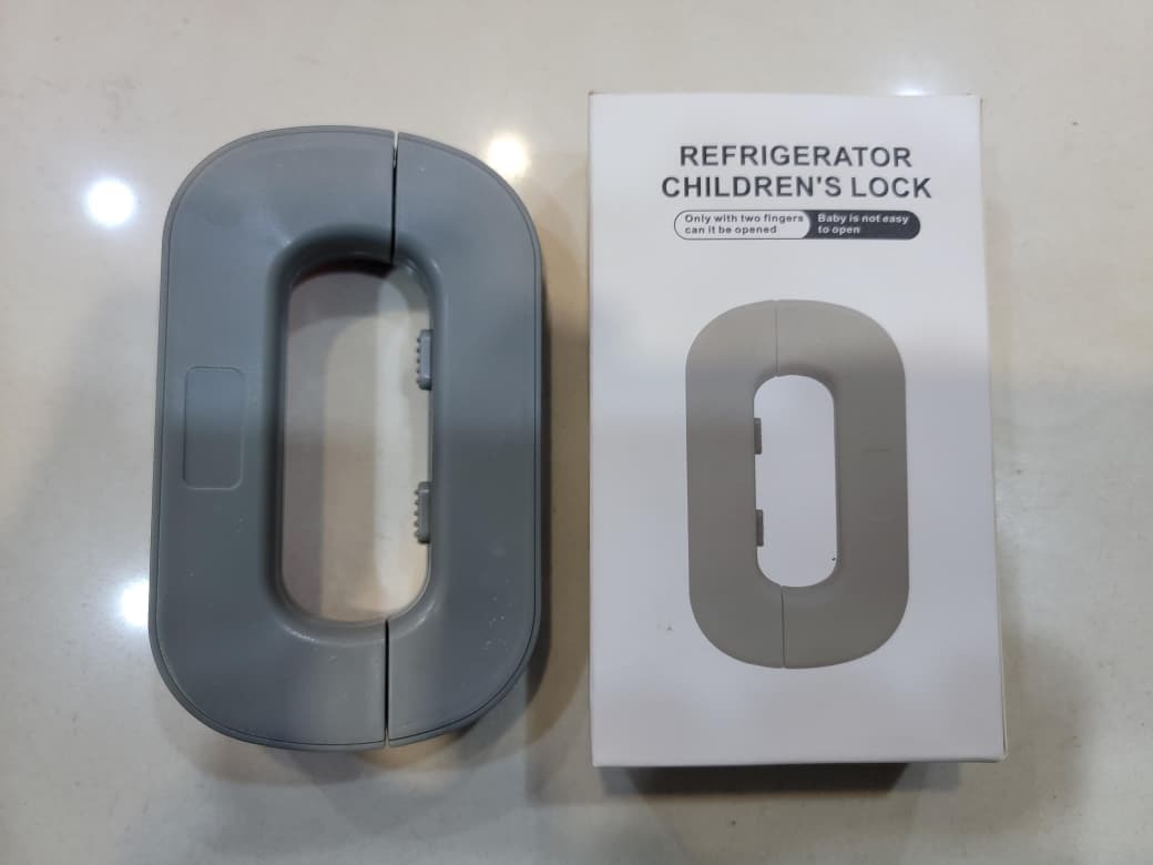 Child Safety Refrigerator Lock – Self-Adhesive Fridge & Freezer Door Lock