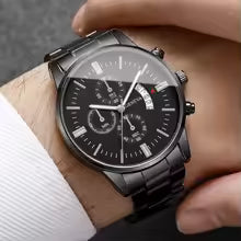 Luxury Men's Business Quartz Watch – Fashion Calendar Wristwatch