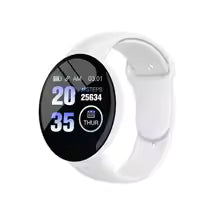 D18 Smartwatch for Men & Women – Circular Color Display, Sports Modes, Call & Message Reminder