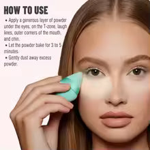24H Oil Control Setting Powder – Waterproof Full Coverage Face Makeup Powder
