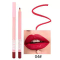 Matte Velvet Lipstick & Lip Liner Pen Set – Long-Lasting Lip Makeup
