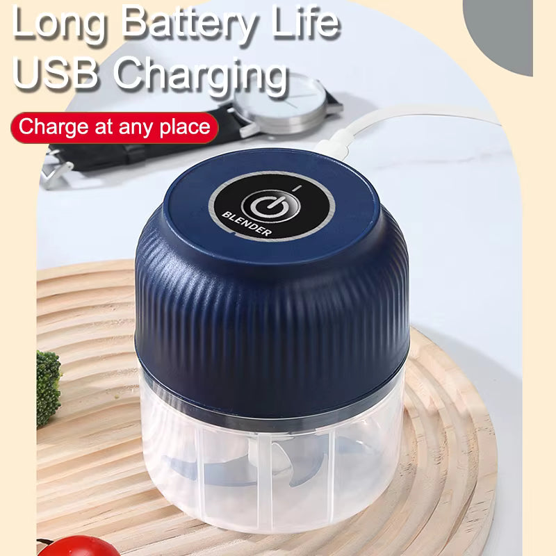 Single Bowl Electric Mini Food Chopper – 100ml Mini Food Processor