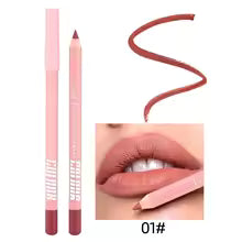 Matte Velvet Lipstick & Lip Liner Pen Set – Long-Lasting Lip Makeup