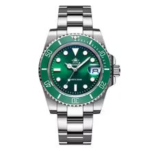 ADDIESDIVE Stainless Steel Watch for Men – Quartz Business & Sports Wristwatch