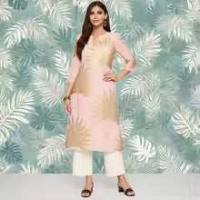Women's Muslim Kurti Dress 2026 – Comfortable Straight-Cut Casual Islamic Fashion Dress