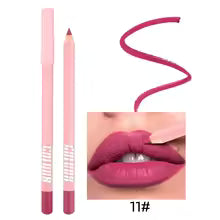 Matte Velvet Lipstick & Lip Liner Pen Set – Long-Lasting Lip Makeup