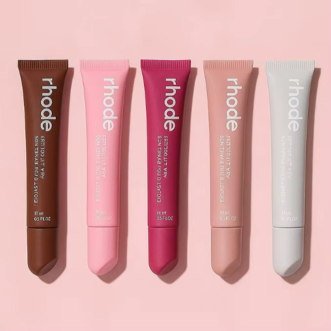 Rhod Moisturizing Lip Balm Lip Gloss – Long-Lasting Non-Sticky Lip Oil with Mirror Finish