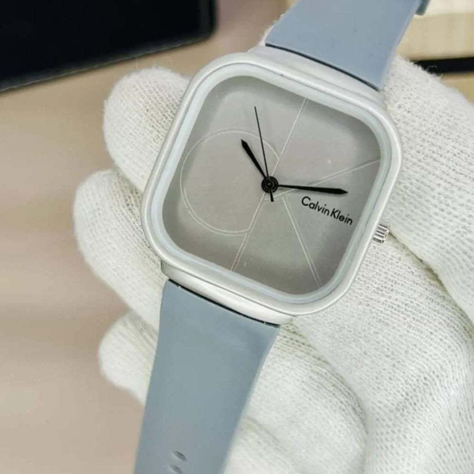 Calvin Klein Men’s Black Watch – Square Dial | Elegant Modern Timepiece (Without Box)