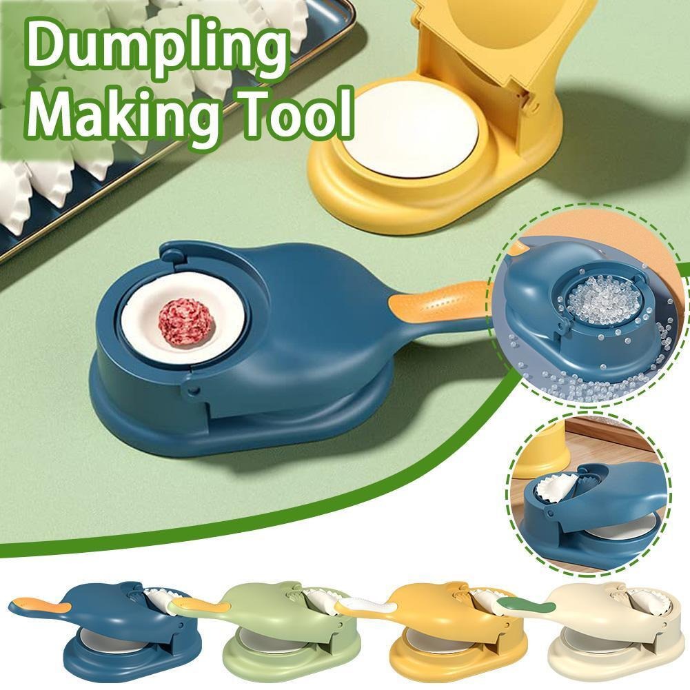 2-in-1 Manual Dumpling Maker & Dough Press – Portable Samosa & Gujiya Mould Tool